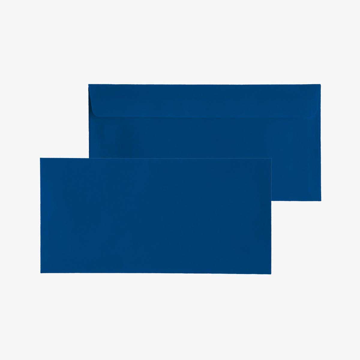 Blaues Kuvert - selbstklebend