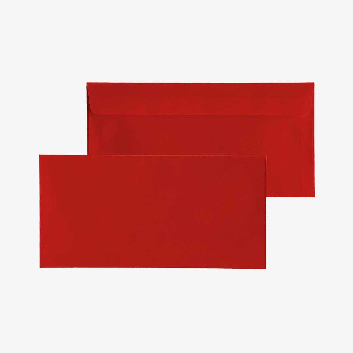 Rotes Kuvert - selbstklebend