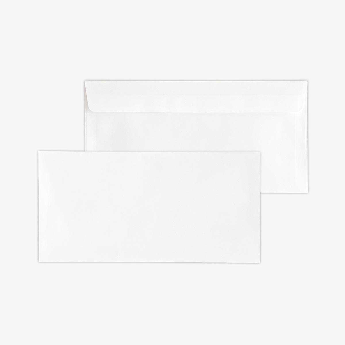 Weißes Kuvert 80g - selbstklebend 